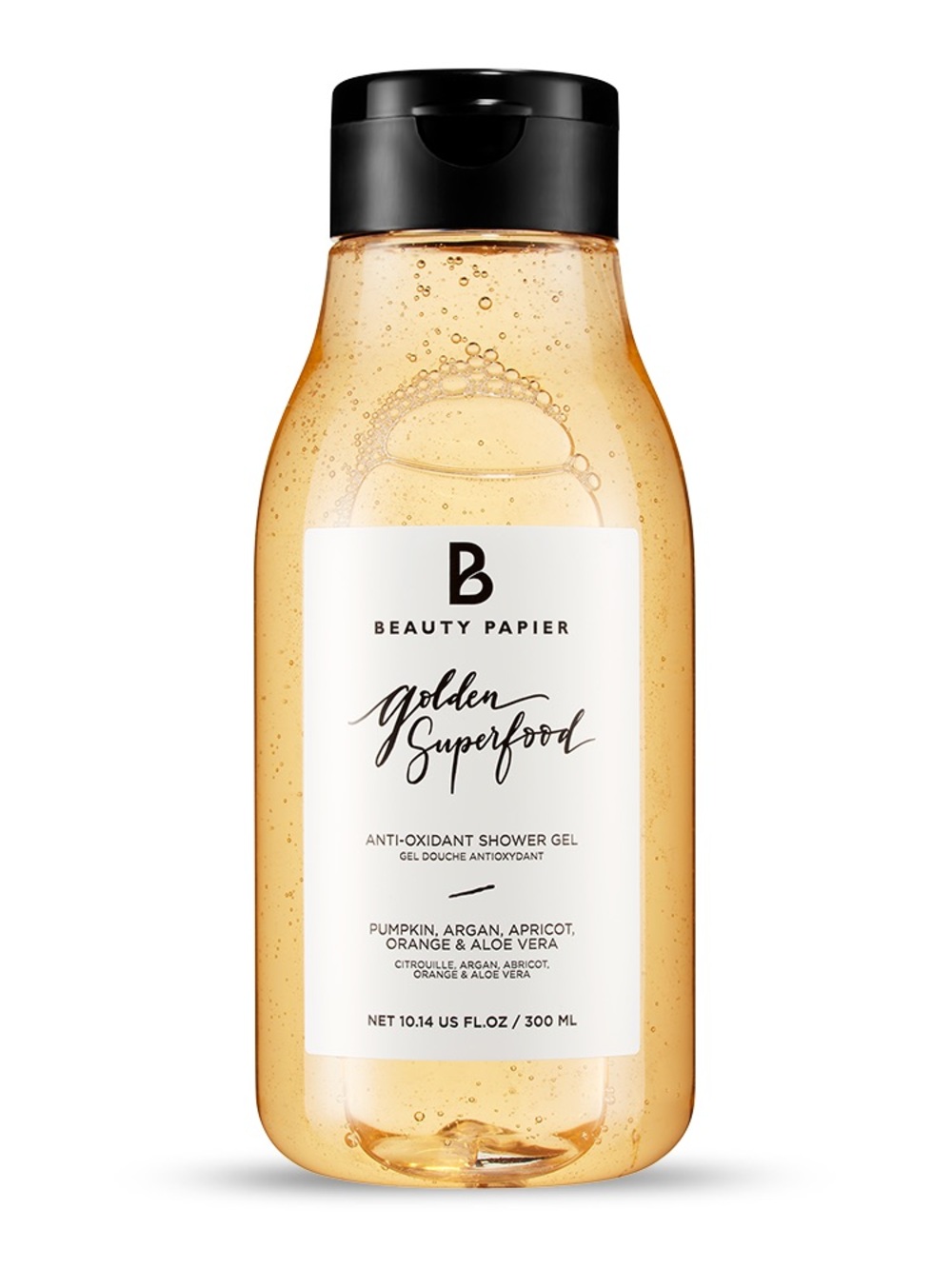 Beauty Papier Golden Superfood Antioxidant Shower Gel 10.14oz Retail:$30